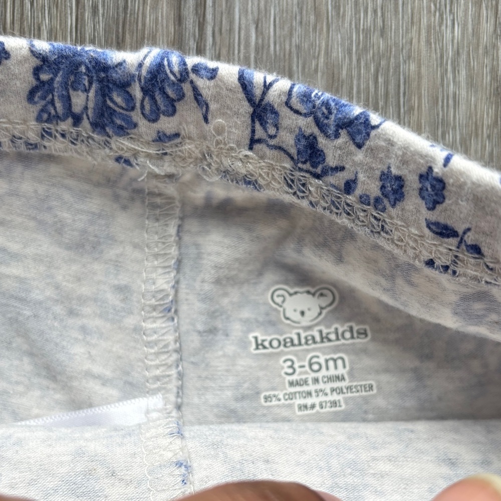 Set of Three Floral, Navy, and Pink Shorts Size 6 months - Picture 2 of 11